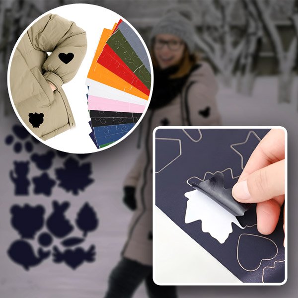 Ragadós javítótapaszok (8x színben) | ZAKRPKA Ragadós javítótapaszok (8x színben) | ZAKRPKA